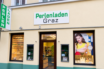 Perlengeschäft Graz - Außenansicht