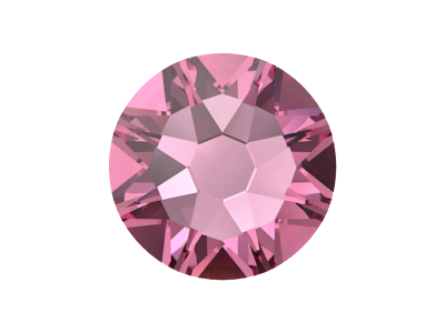 Flat Back 2088 Strassstein zum Aufkleben SS34 Farbe: Rose