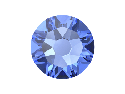 Flat Back 2088 Strassstein zum Aufkleben SS34 Farbe: Sapphir
