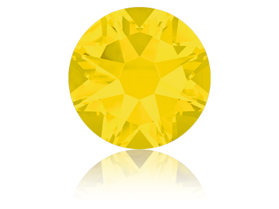 Flat Back Strassstein SS20 Farbe: Yellow Opal