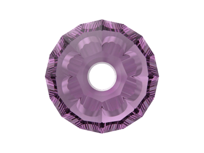 winzige Doppelkegel Perlen 5328 2,5mm Farbe: Amethyst
