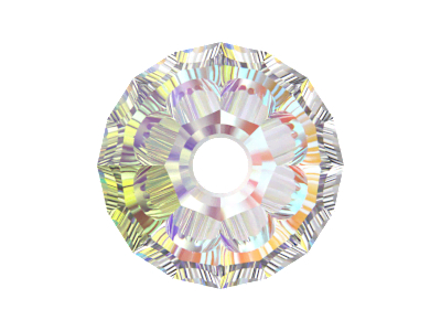 winzige Doppelkegel Perlen 5328 2,5mm Farbe: Crystal AB