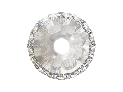 winzige Doppelkegel Perlen 5328 2,5mm Farbe: Crystal Silver 