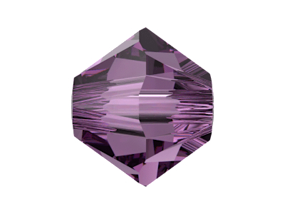 Swarovski Xilion Bicone 5328 Doppelkegel Perlen 3mm Amethyst