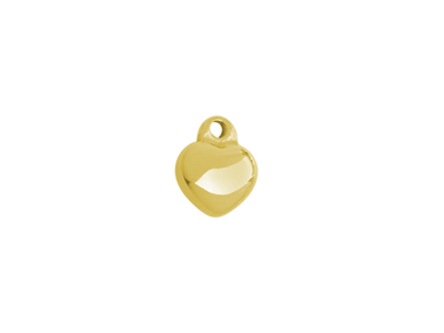 kleiner goldener Herzanhänger