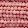 1 Strang (~38,5cm) echter Rhodonit Steinperlen, rund facettiert ~2,1mm