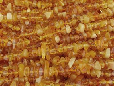 echte Bernstein Steinperlen Splitter