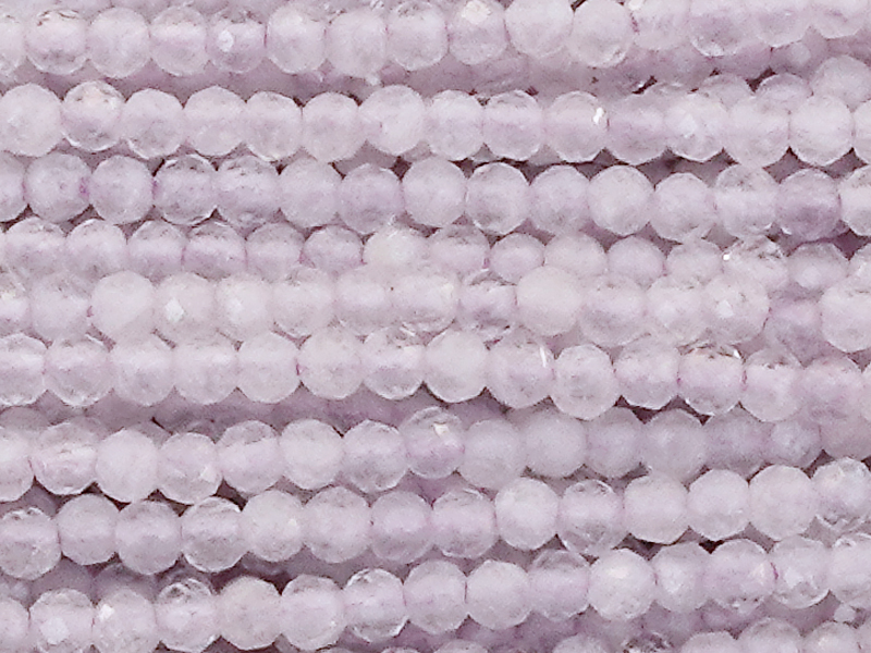 facettierte 2mm Lavendel Amethyst Steinperlen zum Schmuckmac