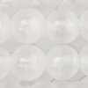 1 Strang (~38cm) echter Selenit Steinperlen, rund ~6,4mm