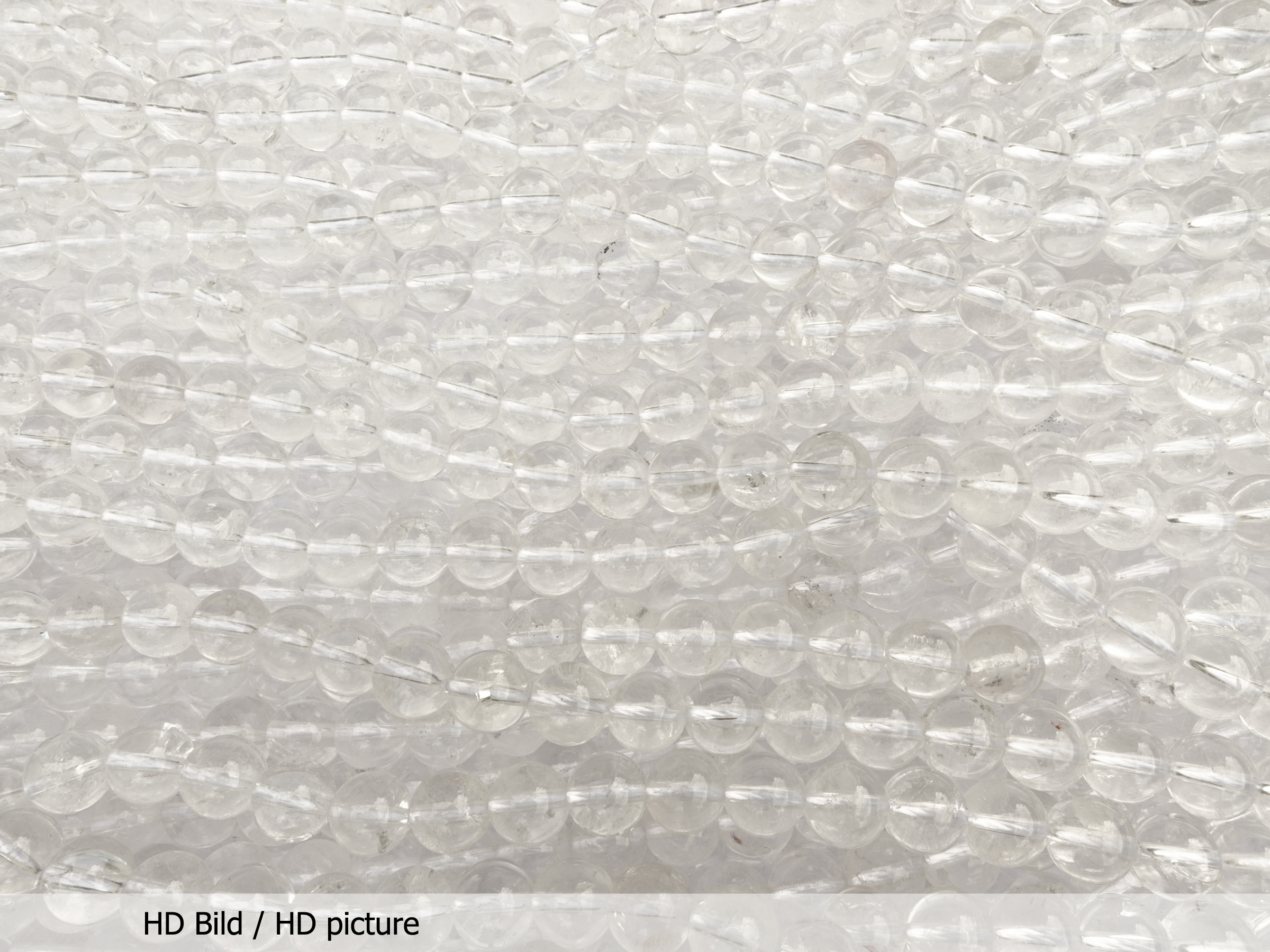 runde 8mm Bergkristall Steinperlen zum Schmuckmachen - HD Bi