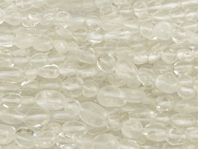 unregelmäßige Bergkristall Steinperlen 5-10mm zum Schmuckmac