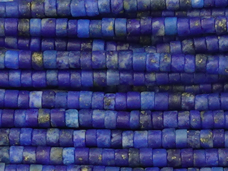 winzige, Delica förmige Lapis Lazuli Steinperlen 1mm - Nahau