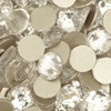 1 Pkg. (12 Stk.) Flat Back Strasssteine SS30 Crystal