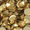 1 Pkg. (12 Stk.) Flat Back Strasssteine SS30 Dorado