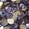1 Pkg. (12 Stk.) Flat Back Strasssteine SS30 Tanzanite