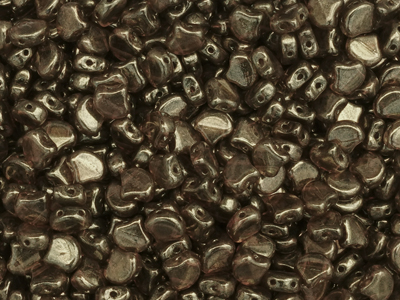 Matubo Ginko förmige Perlen 7,5mm Bronzegrün