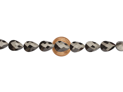 Hematit Tropfen Perlen 9x12mm für Ohrringe