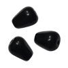 20g. (~96 Stk.) Glasperle Tropfen ~7x5mm, Schwarz