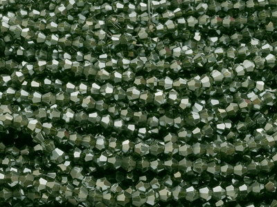facettierte Doppelkegel Perlen Bicone Beads 3mm günstig