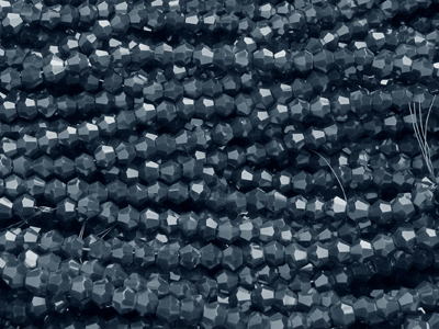 facettierte Doppelkegel Perlen Bicone Beads 3mm günstig