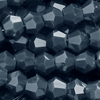 1 Strang (~150 Stk) facettierte Perlen, Doppelkegel ~3mm, col.28