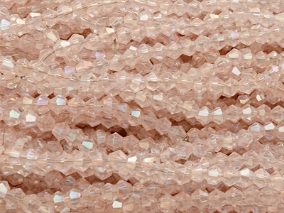 facettierte Doppelkegel Perlen Bicone Beads 3mm günstig