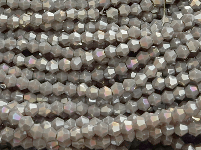 facettierte Doppelkegel Perlen Bicone Beads 3mm günstig