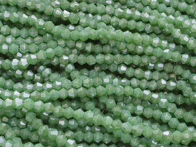 facettierte Doppelkegel Perlen Bicone Beads 3mm günstig