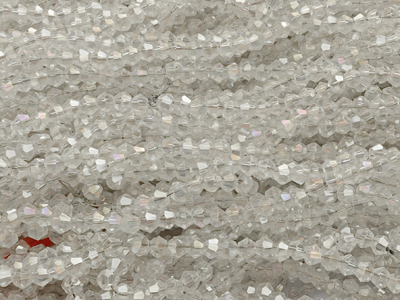 facettierte Doppelkegel Perlen Bicone Beads 3mm günstig