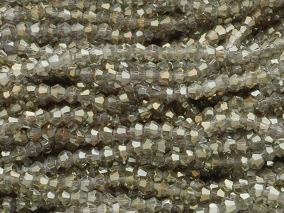 facettierte Doppelkegel Perlen Bicone Beads 3mm günstig