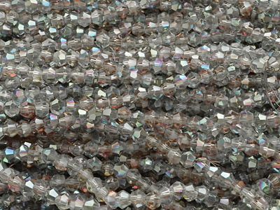 facettierte Doppelkegel Perlen Bicone Beads 3mm günstig