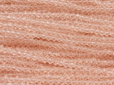facettierte Doppelkegel Perlen Bicone Beads 3mm Farbe Pfirsi