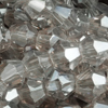 1 Strang (~150 Stk) facettierte Perlen, Doppelkegel ~3mm
