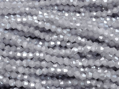 facettierte Doppelkegel Perlen Bicone Beads 3mm Farbe Violet