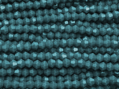 facettierte Doppelkegel Perlen Bicone Beads 3mm Farbe Grün