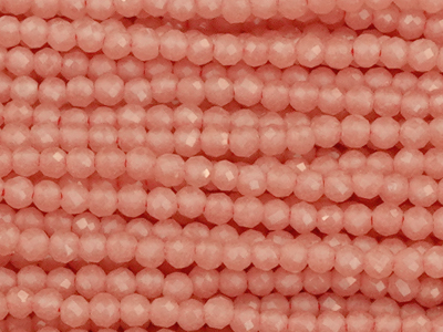 winzige, facettierte, geschlilffene runde Glasperlen - Nahau