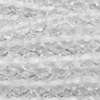 1 Strang (~180 Stk) facettierte Perlen, rund ~2mm, Kristall