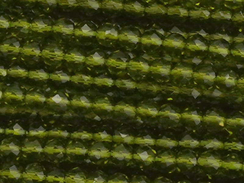 facettierte, geschlilffene runde Glasperlen 2mm, Farbe: oliv