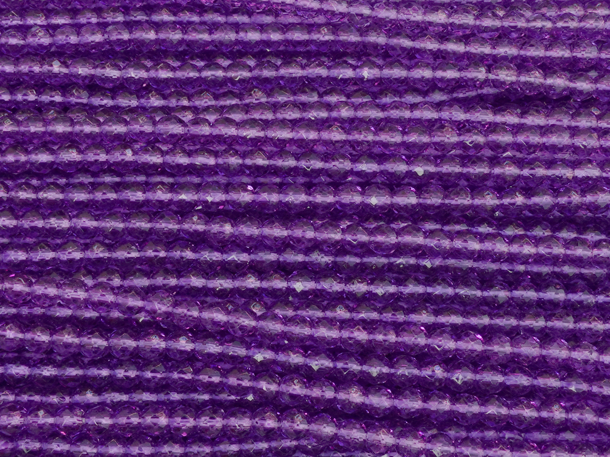 facettierte Glasperlen rund 3mm zum Schmuckmachen, Farbe: vi