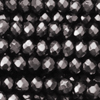 1 Strang (~235 Stk) facettierte Perlen, Rondellen MICRO