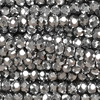 1 Strang (~235 Stk) facettierte Perlen, Rondellen MICRO