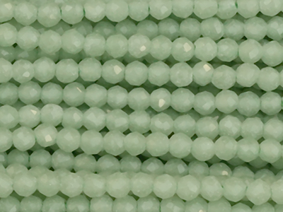 winzige, facettierte, geschlilffene runde Glasperlen Farbe p