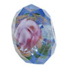 1 Pkg (10 Stk) Lampwork Rondellen facettiert 12mm