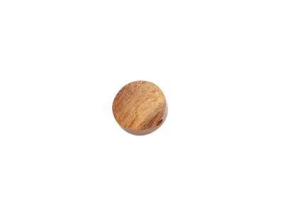 schöne hochwertige Holzscheibe 12mm zum Schmuckmachen und Oh