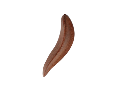 chilliförmige Holzelemente für Schmuck und Ohrringe machen