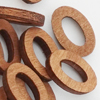 1 Pkg. (~20 Stk.) Holzperlen oval ~14x9x3mm