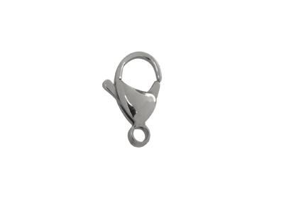 großer Edelstahl Karabiner für Halsketten und zum Schmuckmac