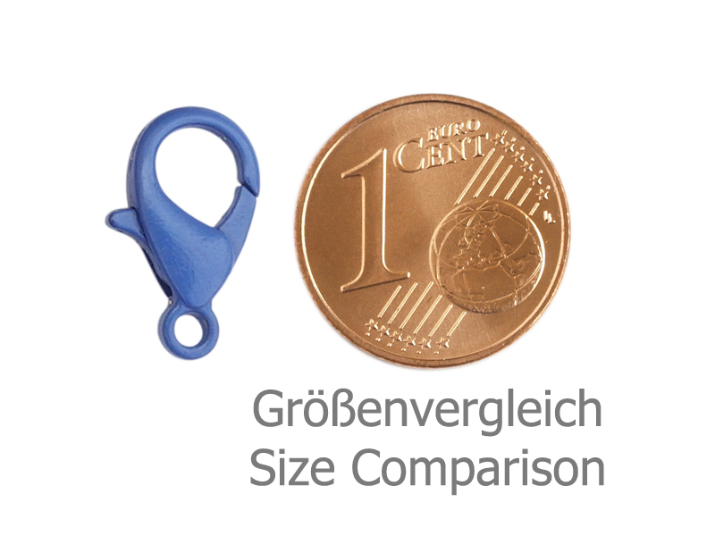 bunte Karabiner zum Basteln von Handy Smartphone Anhängern -
