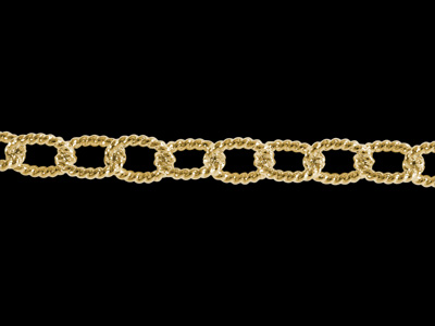 goldenes Kettchen für Charmarmbänder und Bettelarmbänder