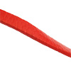 ~1 Meter Flachlederband 2,8x0,7mm rot